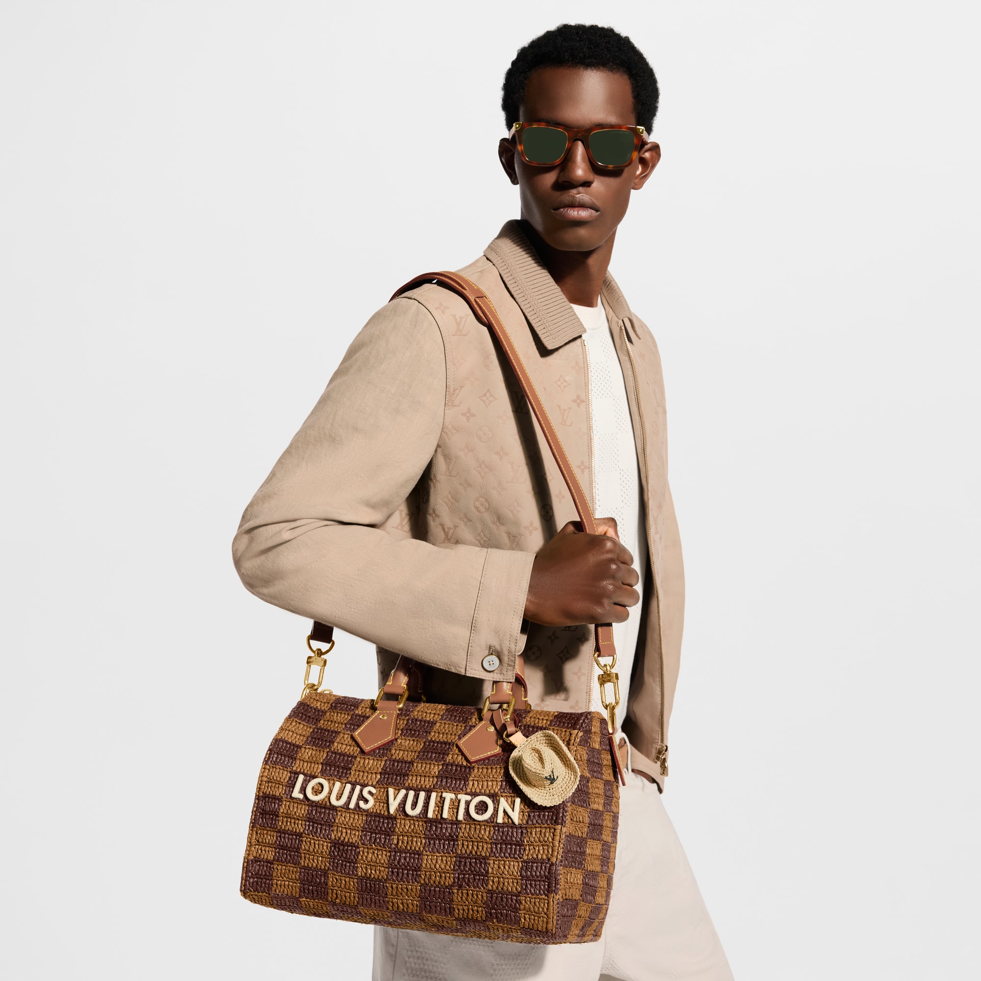 Speedy 30 in Damier Raffia – Trending Summer Bag | LOUIS VUITTON ®